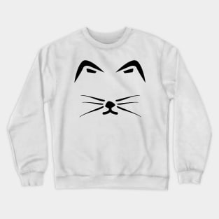 Cat Face Cutie Crewneck Sweatshirt